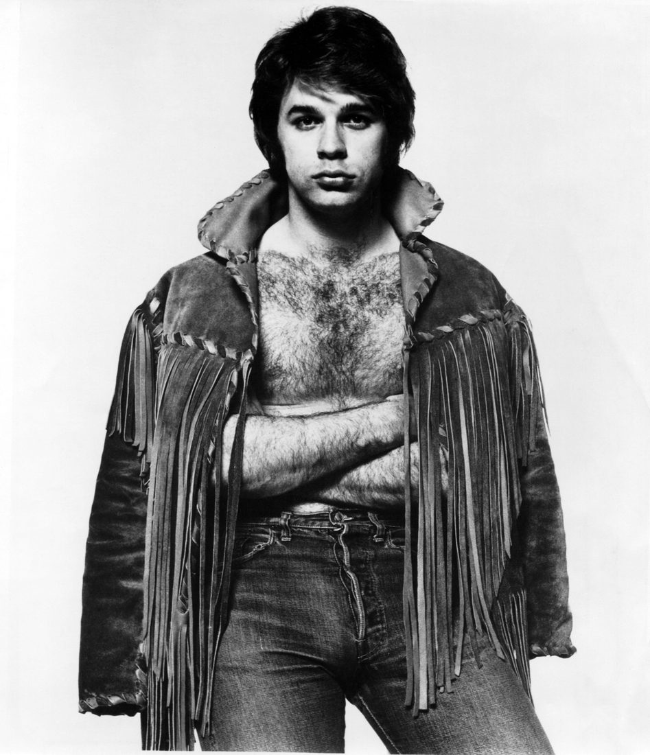 Lou Christie in a fringed jacket, press photo, 1966
